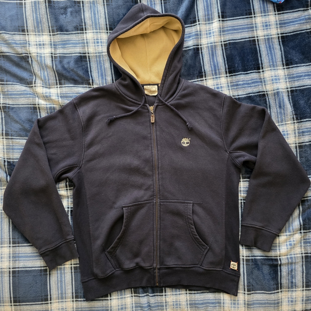 Timberland Navy Blue Hoodie Jacket